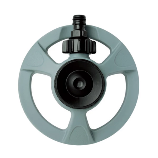 Fitt Arroseur Oscillant Et Asperseur Arroseur Statique Soucoupe Circulaire 80m² Métal Lesté Turquoise