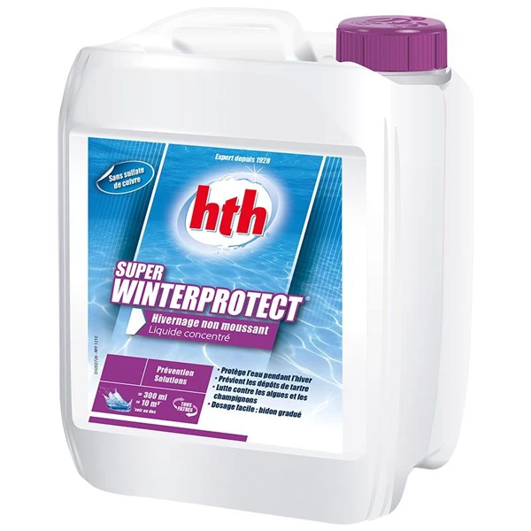 Produit D'entretien Piscine Bidon Hivernage Piscine HTH Super Winterprotect AWC-500-6552 SCP-France