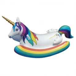 Swimline Bouées Et Matelas Gonflables Bouée Gonflable Piscine Magic La Licorne 218 X 122 X 91 Cm Arc-en-ciel
