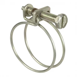 Fitt Tuyau D'eau Collier Serrage à Vis Double Fil Ø 24mm Tuyau Arrosage 20 à 24 Mm X 2