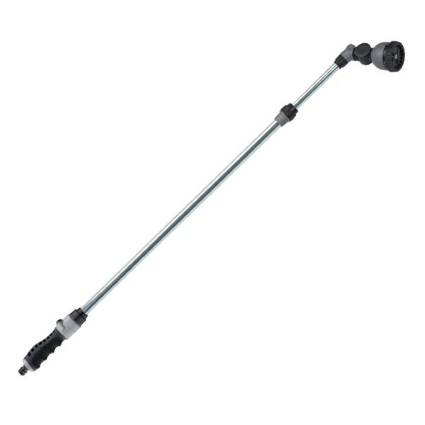 Fitt Lance Et Pistolet D'arrosage Fusil Arrosoir Télescopique Réglable 80-130 Cm 7 Jets Tête Orientable