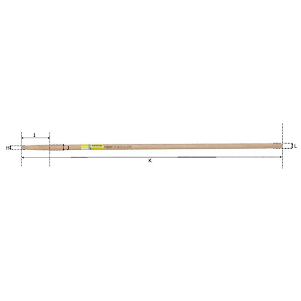Outillage De Jardinier Griffe De Jardin PERRIN 3 Dents Avec Manche De 130 Cm – Image 2