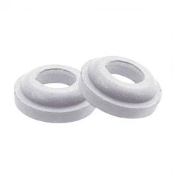 Fitt Raccord Express Joint Raccord Arrosage Laiton Express 22 Mm Caoutchouc Blanc X 2