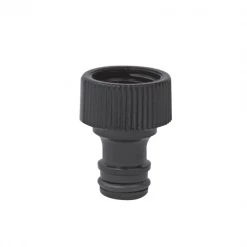 Fitt Nez De Robinet Raccord Automatique Tuyau Arrosage Nez Robinet 20x27 Mm Plastique Noir