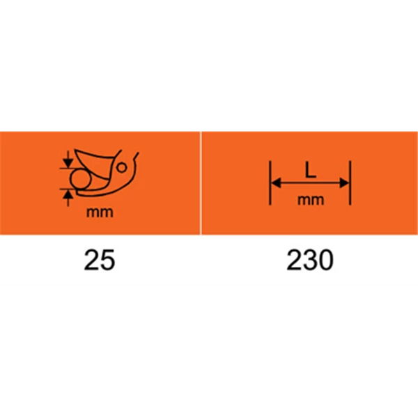 Sécateur Et élagueur Sécateur Professionnel Forgé P3 Bahco Longueur 23 Cm