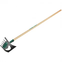 Outillage De Jardinier Binette Duopro Outil 3en1 Manche Bois Certifie PEFC 100% Leborgne