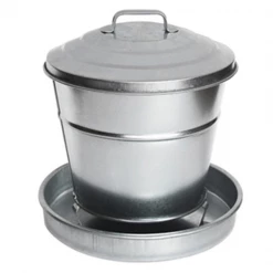 Accessoires De Jardinage Trémie à Graines En Acier Galvanisé De 6 Litres Guillouard 080854