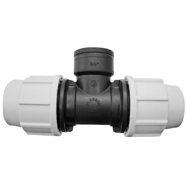 Fitt Arrosage Enterré Raccord Compression Arrosage Enterré Té Plasson égal Ø 32 Mm – Image 2