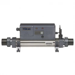 Electro Engineering Pompe à Chaleur Et Réchauffeur Pour Piscine Réchauffeur De Piscine électrique - Vulcan Digital Titane - 6kW Triphasé 400 Volts