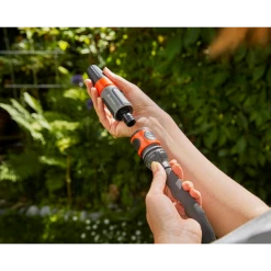 Tuyau D'eau Tuyau D'arrosage Textile - Liano Gardena - Avec Accessoires De Raccordement Et Lance - 30 Mètres 18438-20