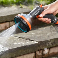 Lance Et Pistolet D'arrosage Pistolet Arrosage Multi-jets Réglable Premium Gardena 5 Jets En Métal