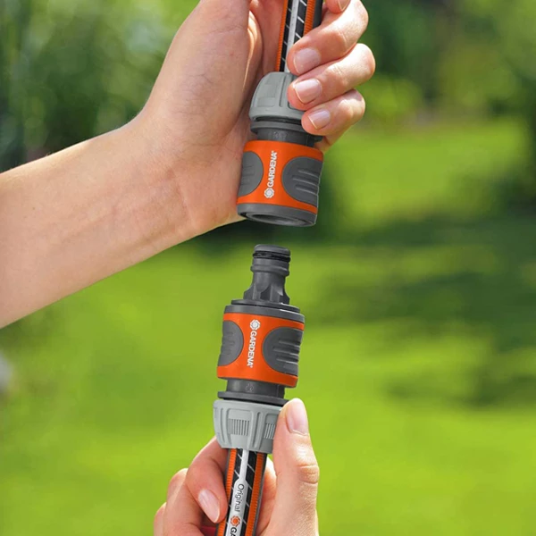 Raccord Rapide Arrosage Raccord Connecteur Automatique Tuyau Arrosage Tout Diamètre Gardena – Image 2
