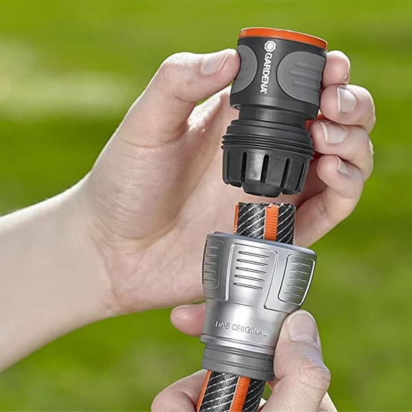 Raccord Rapide Arrosage Raccord Arrosage Rapide Premium Tuyau 19 Mm Gardena A Fixer Nez Robinet – Image 3