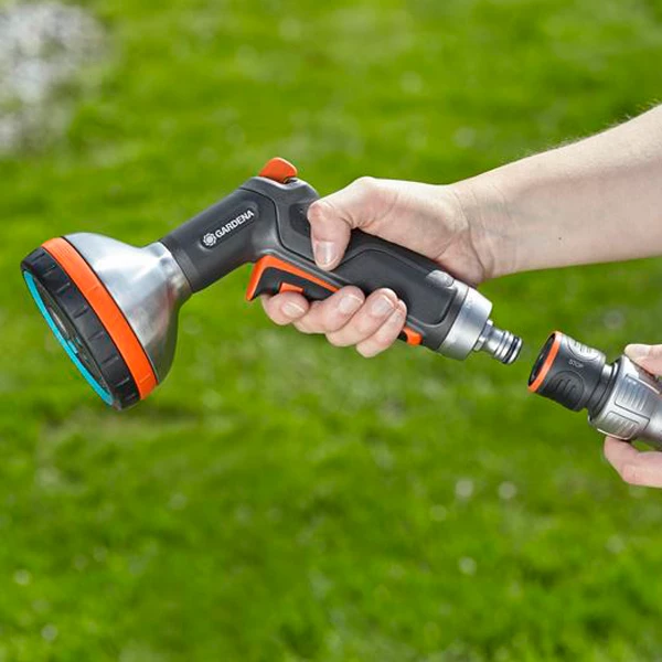 Raccord Rapide Arrosage Raccord Rapide Fonction Aquastop Premium Gardena Pour Tuyau Ø 19 Mm – Image 2