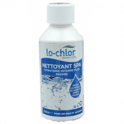 Produit D'entretien Piscine Nettoyant Concentré Pour Tuyauterie De Spa - Lo-chlor - Flacon De 250 Ml