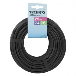 Fitt Goutte à Goutte Tuyau Capillaire Micro-conduit Arrosage Goutte à Goutte Ø 4x6 Mm 25m