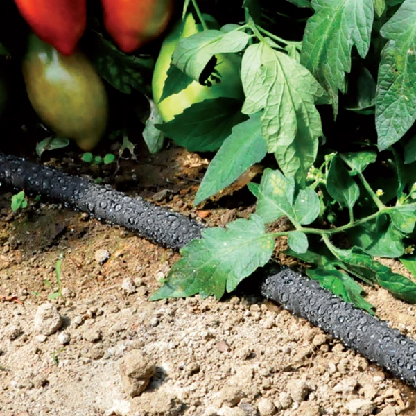 Fitt Goutte à Goutte Tuyau Poreux 13x16 Mm Arrosage GAG Enterré Avec Raccords 25m Noir – Image 2