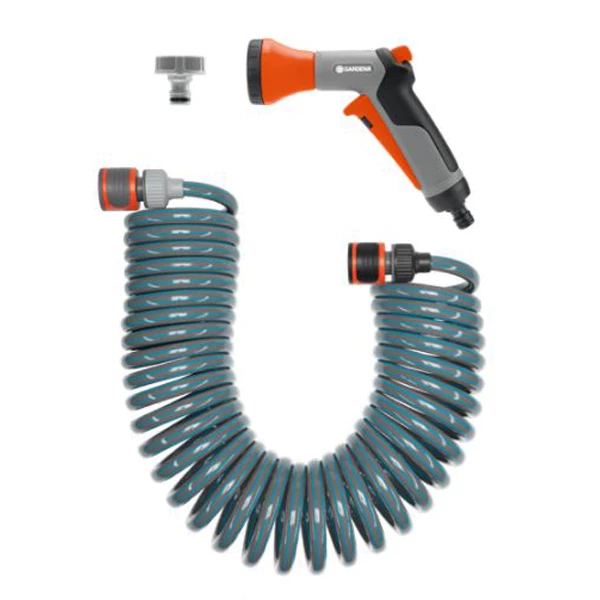 Tuyau D'eau Tuyau Arrosage Extensible Rétractable Accessoires Ø 9 Mm 10 M Gardena – Image 2
