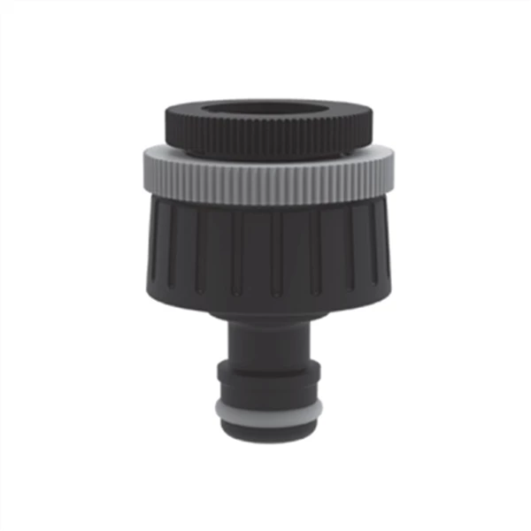 Nez De Robinet Raccord Nez Robinet Multi-filetage Fitt 20x27mm 15x21mm Plastique Noir