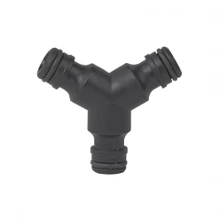 Fitt Y Et T De Dérivation Raccord Automatique Y Dérivation Arrosage Triple Mâle Plastique Noir